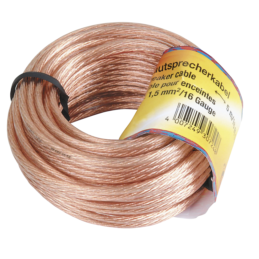 Hama 00205142 Audio-Kabel 10 m Transparent (00205142)