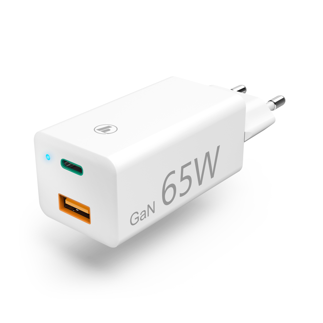 Ladegerät GaN (65W) USB-C Power Delivery (PD) weiß