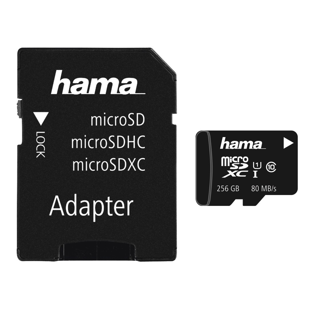 microSDXC (256GB) Class 10 +Adapter Speicherkarte