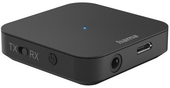 Bluetooth-Audio-Sender/Empfänger 2in1 Adapter schwarz
