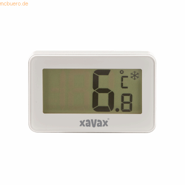 Xavax Kühlschrankthermometer 00185854 weiß