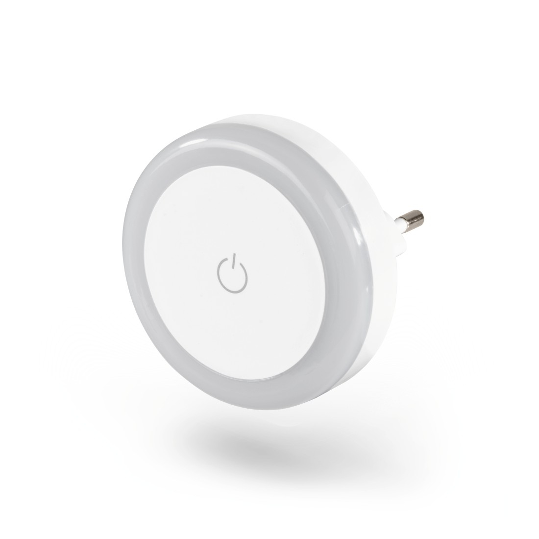 hama Touch Switch LED Nachtlicht weiß 6,3 cm, warmweiß – 3378 K, 1 St.
