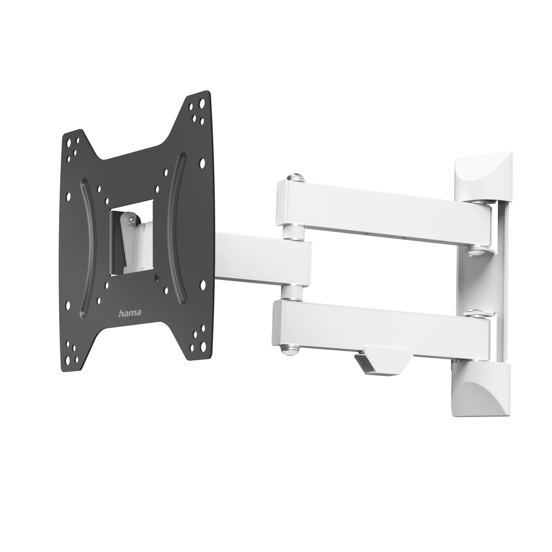 TV-Wandhalterung Fullmotion für 122 cm (48") schwarz/weiss