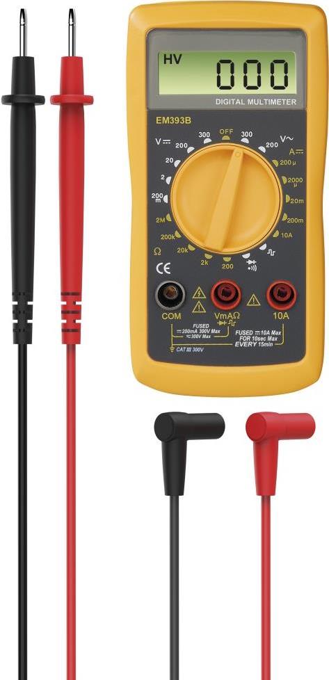 Hama Digitalmultimeter, CAT III, 300V (00223565)