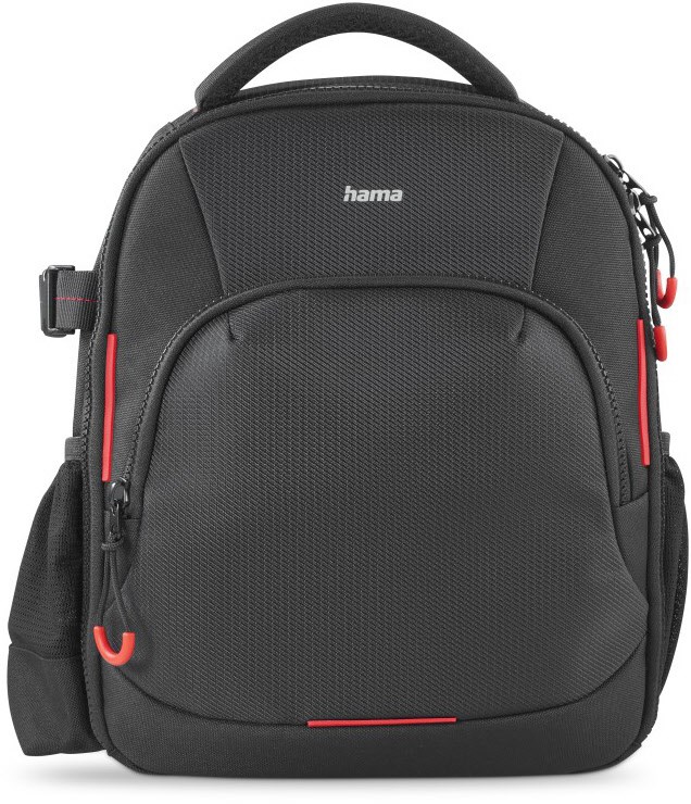 Kamera-Rucksack Ohio 150 schwarz/rot