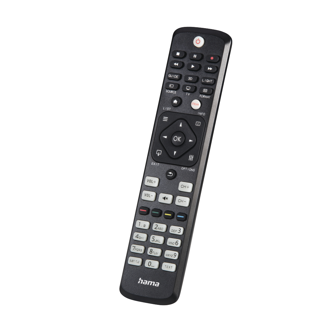Universal-Fernbedienung für Philips TVs schwarz