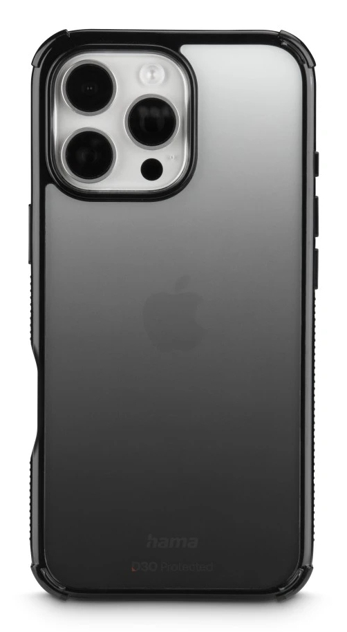 Hama Handyhülle Extreme Protect für Apple iPhone 16 Pro, Schwarz (00123766)