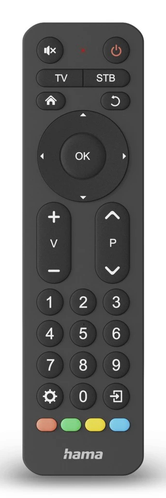 HAMA Fernbedienung 00221056 IR Wireless TV Drucktasten