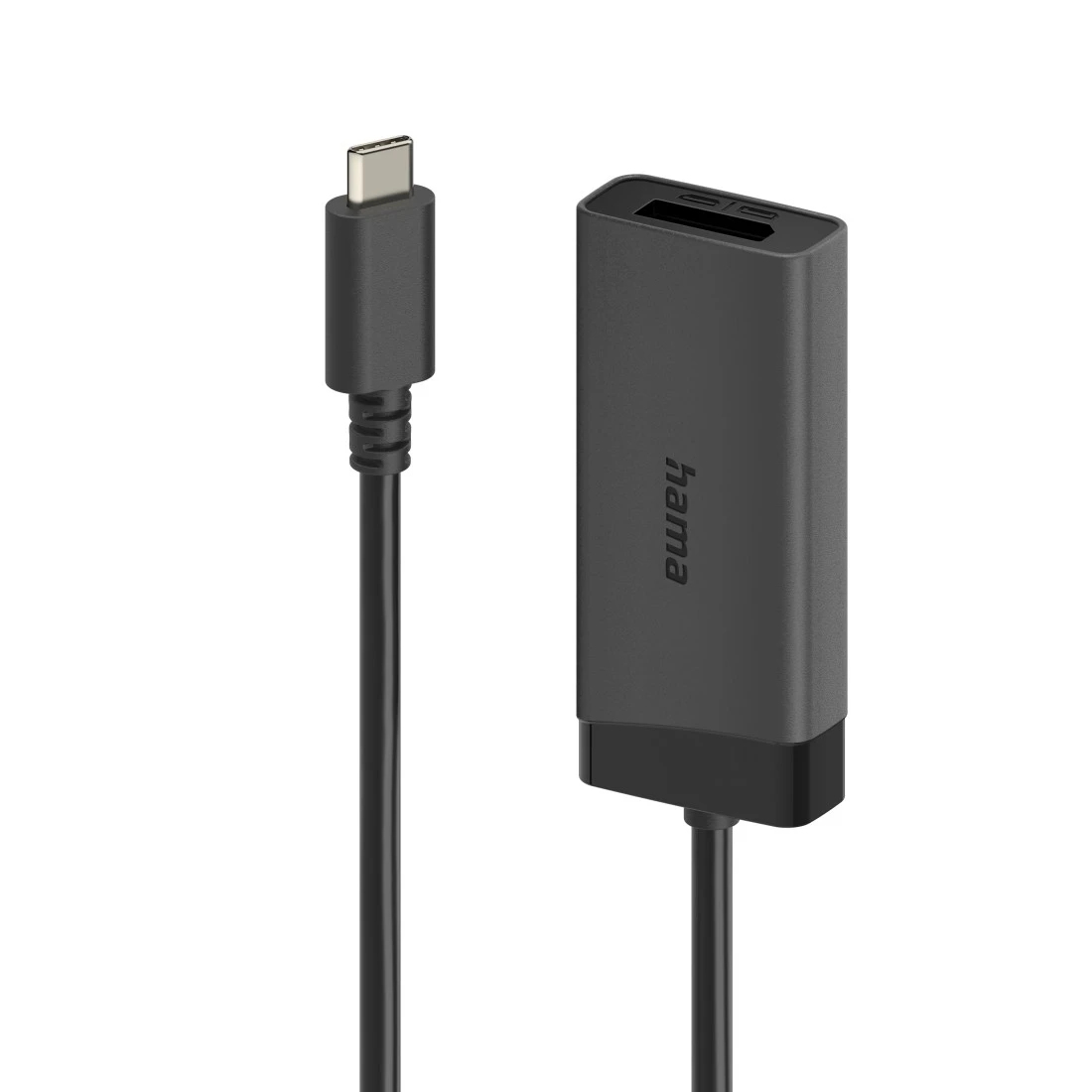 Hama Video-Adapter, USB-C-Stecker - DisplayPort/HDMI-Buchse, Ultra-HD 4K@60hz (00202034)