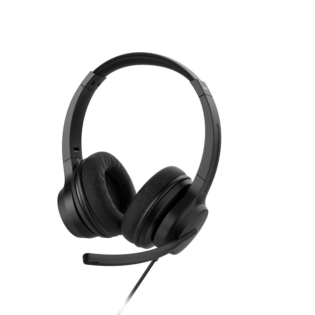 Hama Office-Headset CHS-300 für PC, Business-Kopfhörer mit Kabel und Mikrofon (00139943)