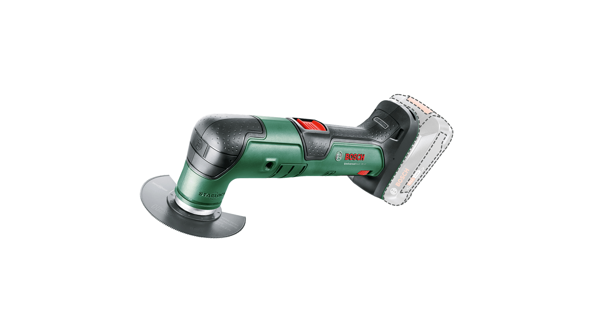 Bosch Akku-Multifunktionswerkzeu g 0603105000 (603105000)