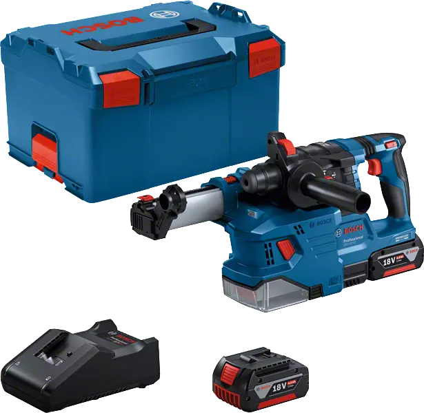 AKTION: BOSCH Professional GBH 18V-22 Akku-Bohrhammer-Set 18,0 V, mit 2 Akkus mit Prämie nach Registrierung