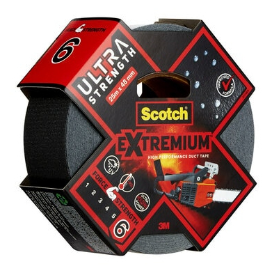 Scotch Extremium™ Ultra Strength Gewebeband, schwarz