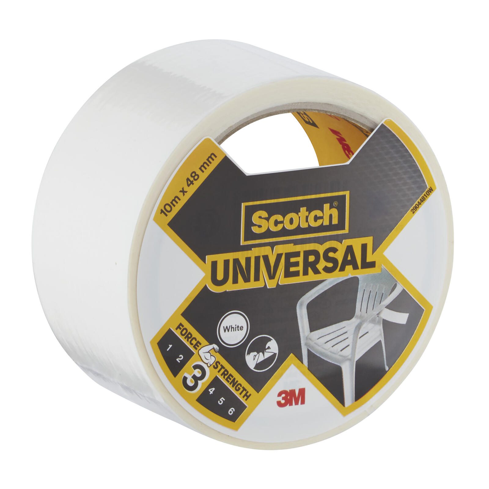 Scotch Gewebeband Universal 48,0 x 10,0 (mm x m) weiß