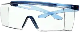 3M SecureFit 3700 - Sicherheitsbrille - Montagearbeit - Bau-/Renovierungsarbeiten - Die Arbeit mit Chemikalien - Beide Geschlechter - Blau - Transparent - Polycarbonat (SF3701SGAF-BLU)