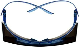 3M SecureFit 3700 - Sicherheitsbrille - Montagearbeit - Bau-/Renovierungsarbeiten - Die Arbeit mit Chemikalien - Beide Geschlechter - Blau - Grau - Polycarbonat (SF3702SGAF-BLU)