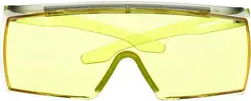 3M SecureFit 3700 - Sicherheitsbrille - Montagearbeit - Bau-/Renovierungsarbeiten - Die Arbeit mit Chemikalien - Beide Geschlechter - Limette - Gelb - Polycarbonat (SF3703SGAF-GRN)