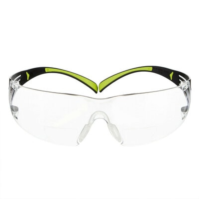 3M Schutzbrille SecureFit™ 425 Dioptrien +2,5 lime, schwarz, 1 St.