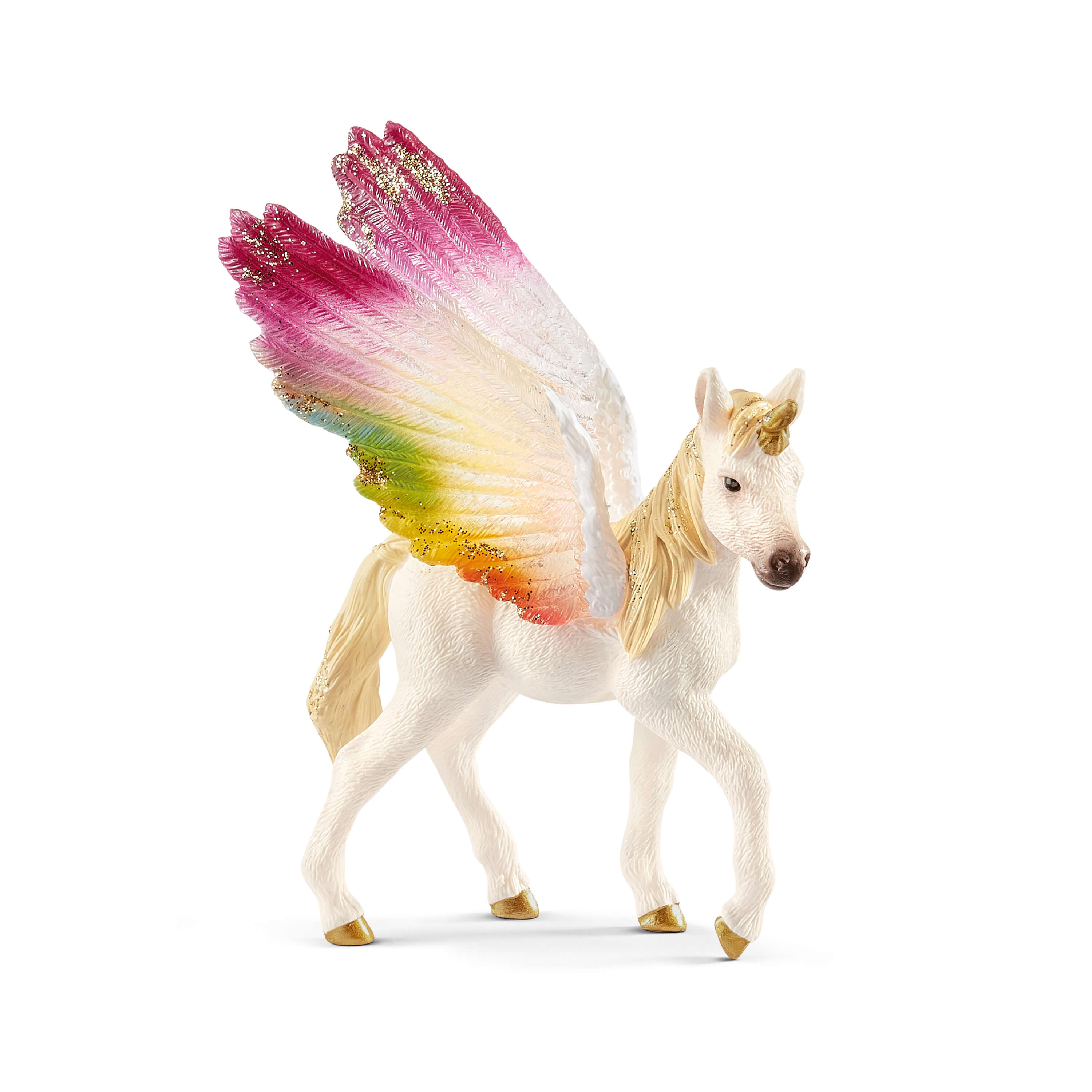 Schleich® Bayala 70577 Geflügeltes Regenbogeneinhorn Fohlen Spielfigur