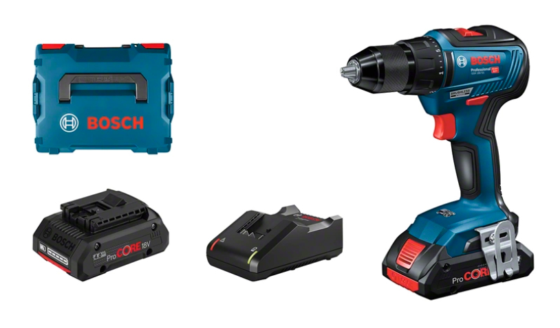 BOSCH Professional Akku-Bohrschrauber-Set GSR 18V-55