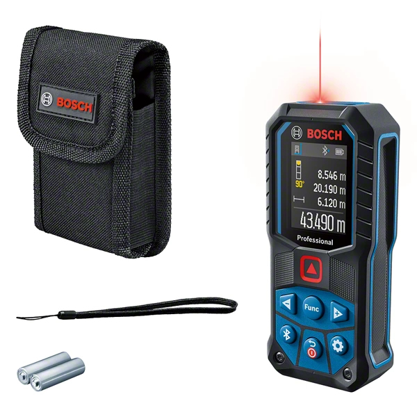 Bosch GLM 50-27 C Professional - Laser-Entfernungsmesser - rubber casing
