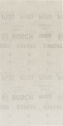 Bosch Accessories EXPERT M480 2608900764 Schleifnetz für Schwingschleifer ungelocht Körnung num 150 (L x B) 230 mm x 115 mm 10 St.