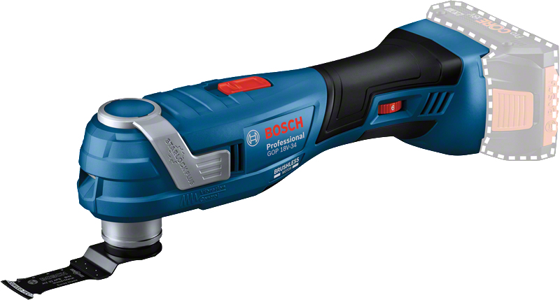 BOSCH Professional GOP 18V-34 Akku Multi-Cutter Set