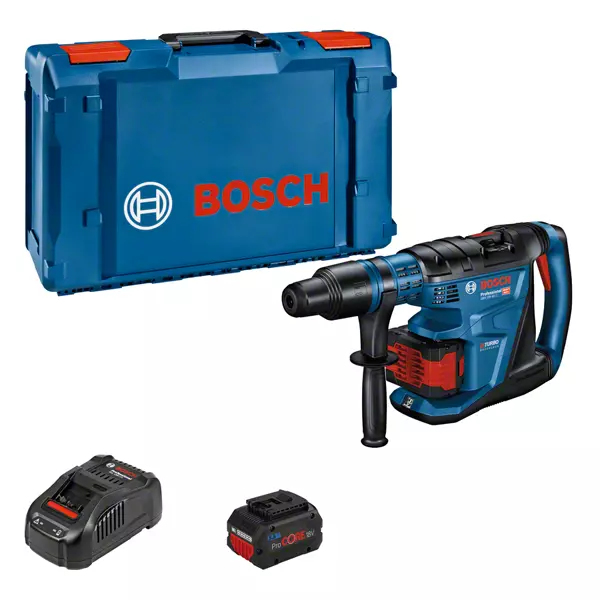 Akku-Bohrhammer BITURBO mit SDS max GBH 18V-40 C, 2 Akku ProCORE18V 5.5Ah