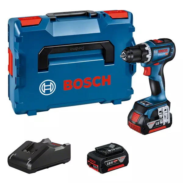 AKTION: BOSCH Professional GSR 18V-90 C Akku-Schrauber-Set 18,0 V, mit 2 Akkus mit Prämie nach Registrierung