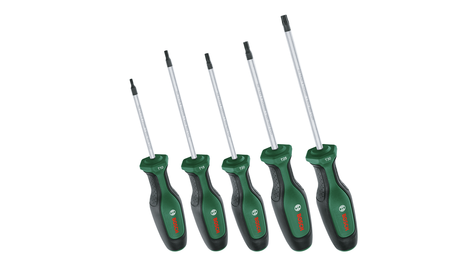 BOSCH Schraubendreher-Set, Innenstern, 5-teilig