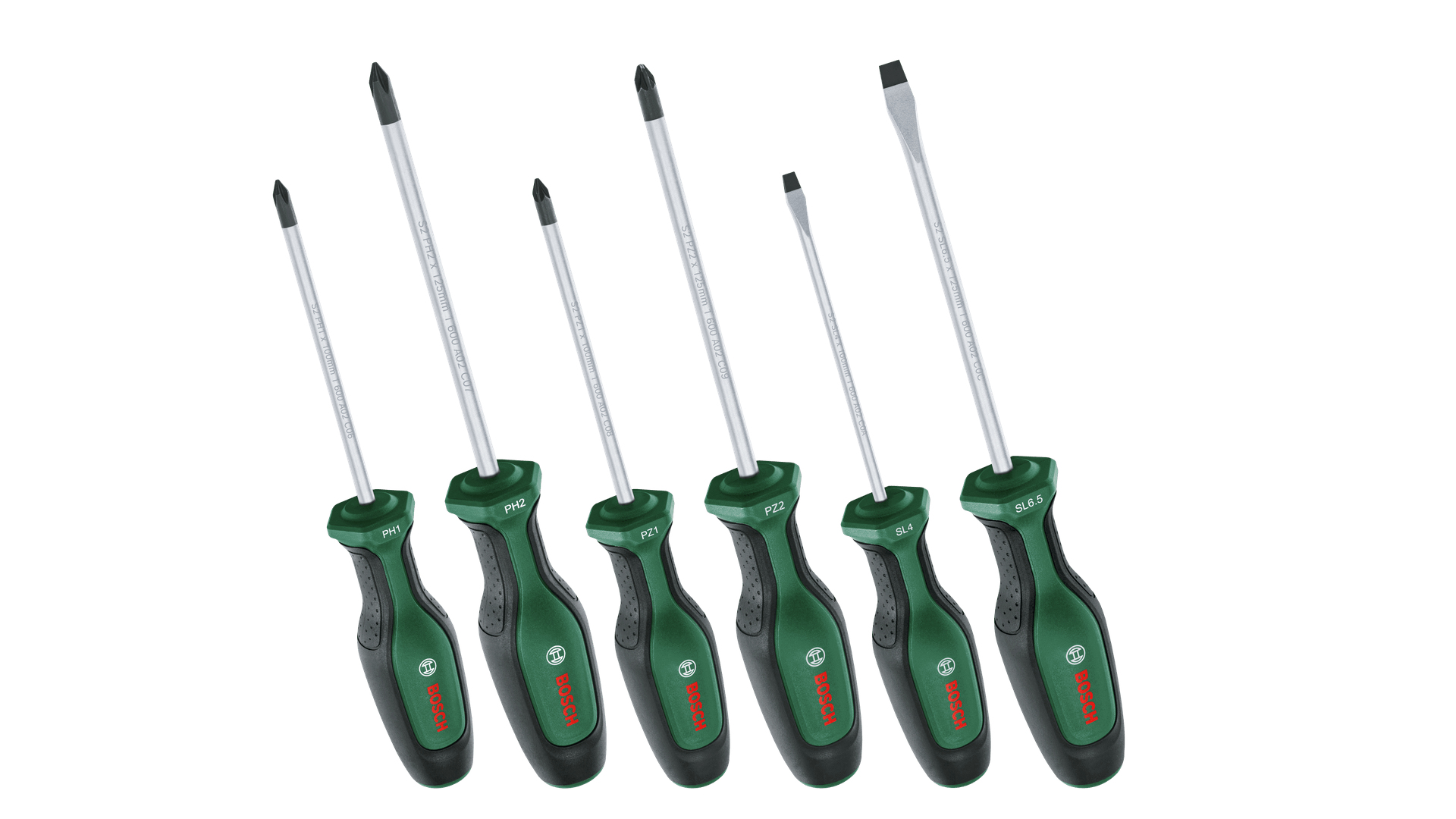 BOSCH Schraubendreher-Set, 6-teilig