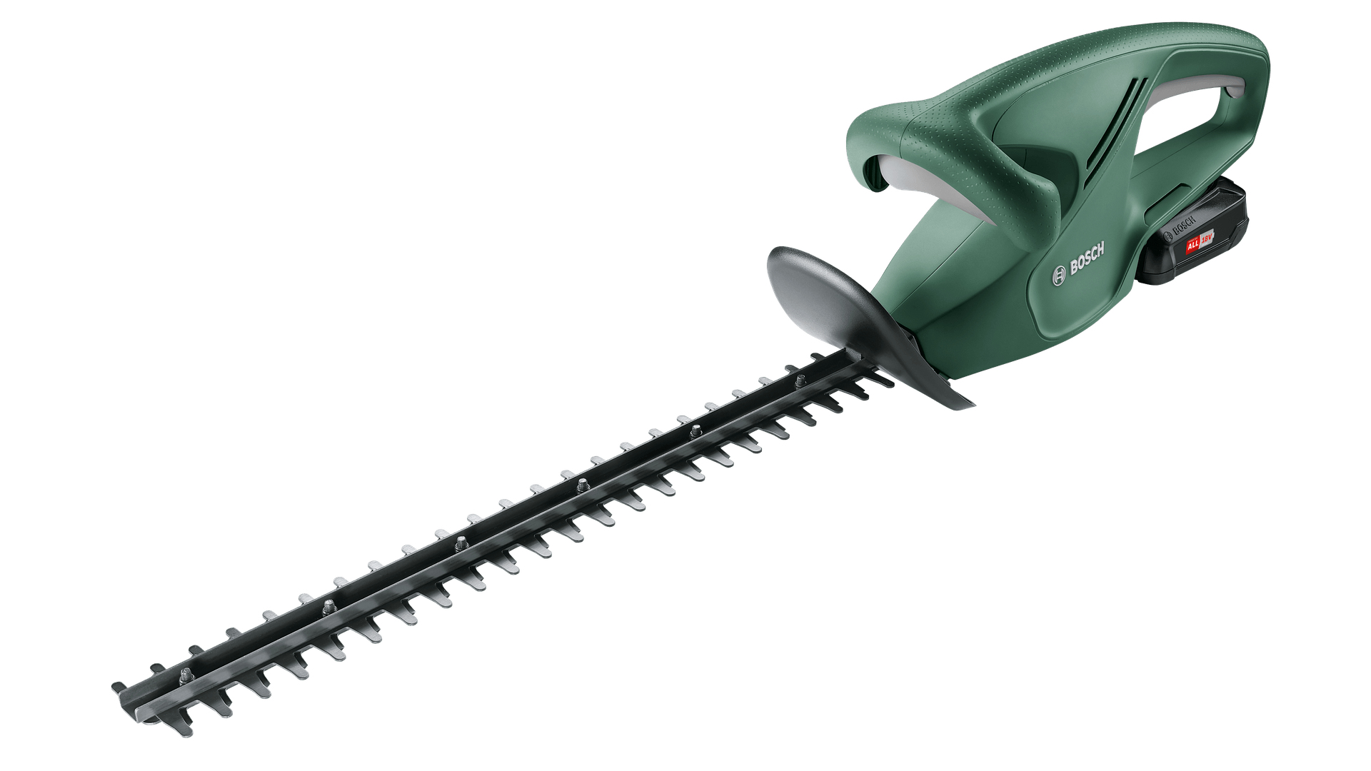 Bosch EasyHedgeCut 18-52-13 - Heckenschere - schnurlos 2 Ah Ladegerät enthalten - 2400 spm - 52cm - Zahnteilung: 15 mm - 2,8 kg - für Bosch AL 1830 CV, GGS Professional 18V-20 (0600849M01)
