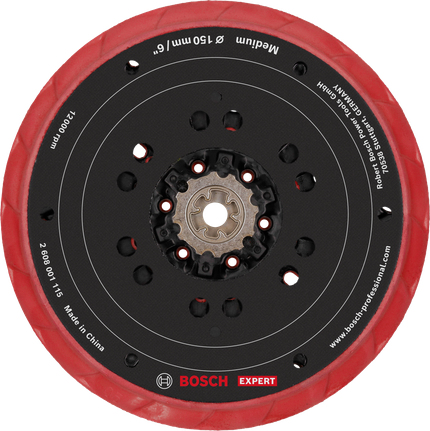 Bosch 2608001115 EXPERT Multi-Loch Schleifteller 150 mm mittel (2608001115)