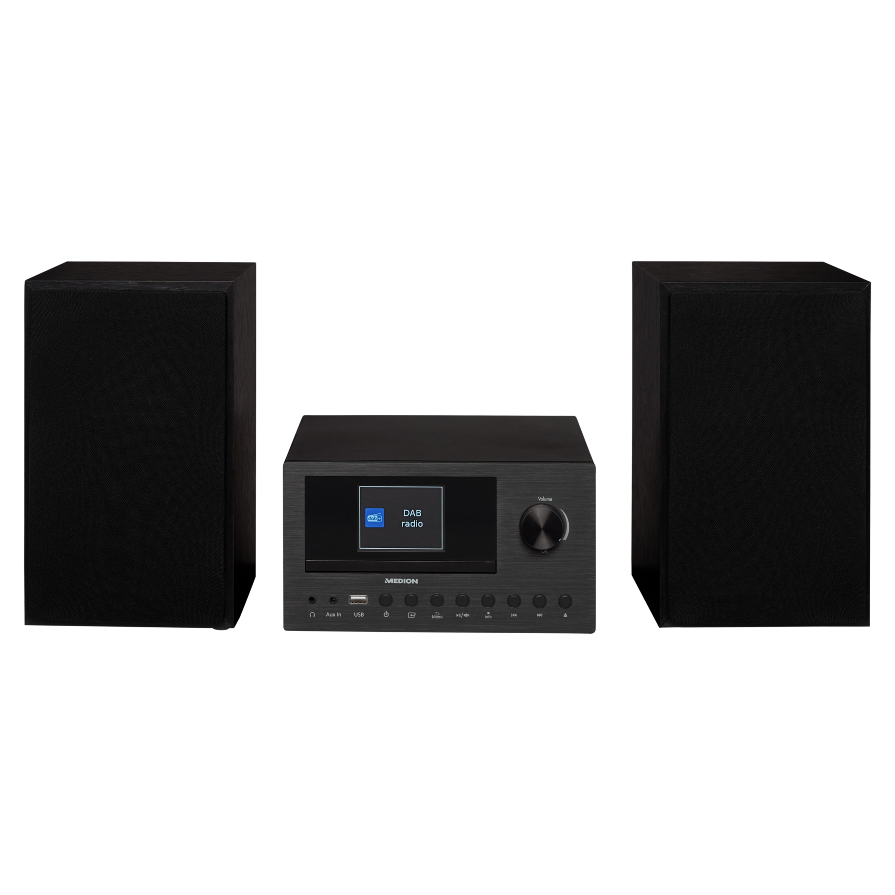 Life P85003 (MD85008) Mini-System schwarz