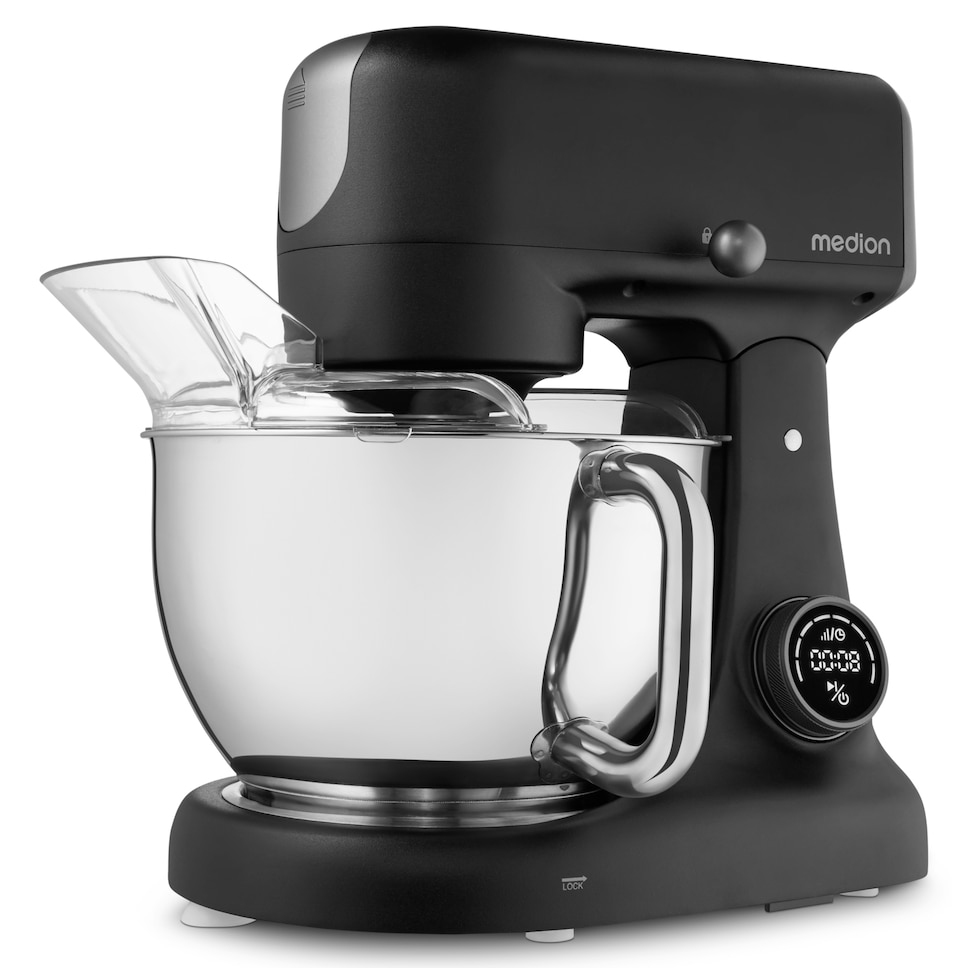 Life (MD12600) Küchenmaschine schwarz