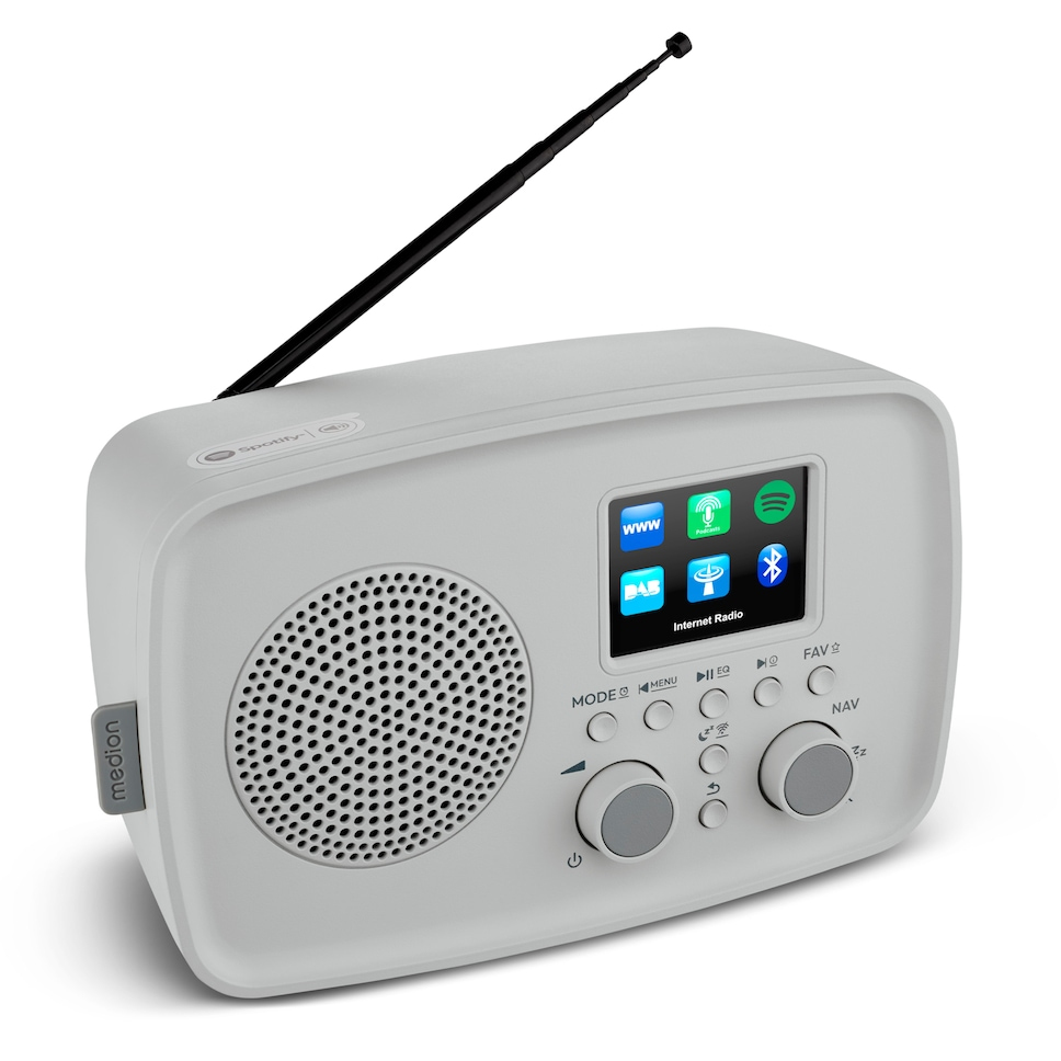 Medion LIFE Internetradio IRE-1 grau (50078819)