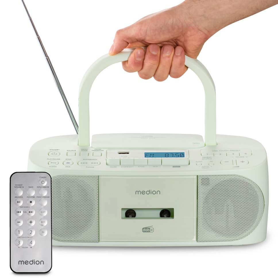 MEDION® LIFE® DRX-1 Plus Boombox grün (50079334)