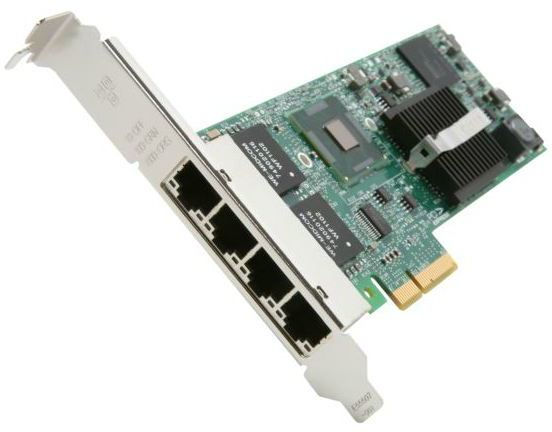 FUJITSU PLAN CP Intel I350-T4 - Netzwerkadapter - PCIe 2.1 x4 Low-Profile - Gigabit Ethernet x 4 - für PRIMERGY CX2550 M5, CX2560 M5, RX2520 M5, RX2530 M5, RX2530 M6, RX2540 M6, TX2550 M5 (S26361-F4610-L504)
