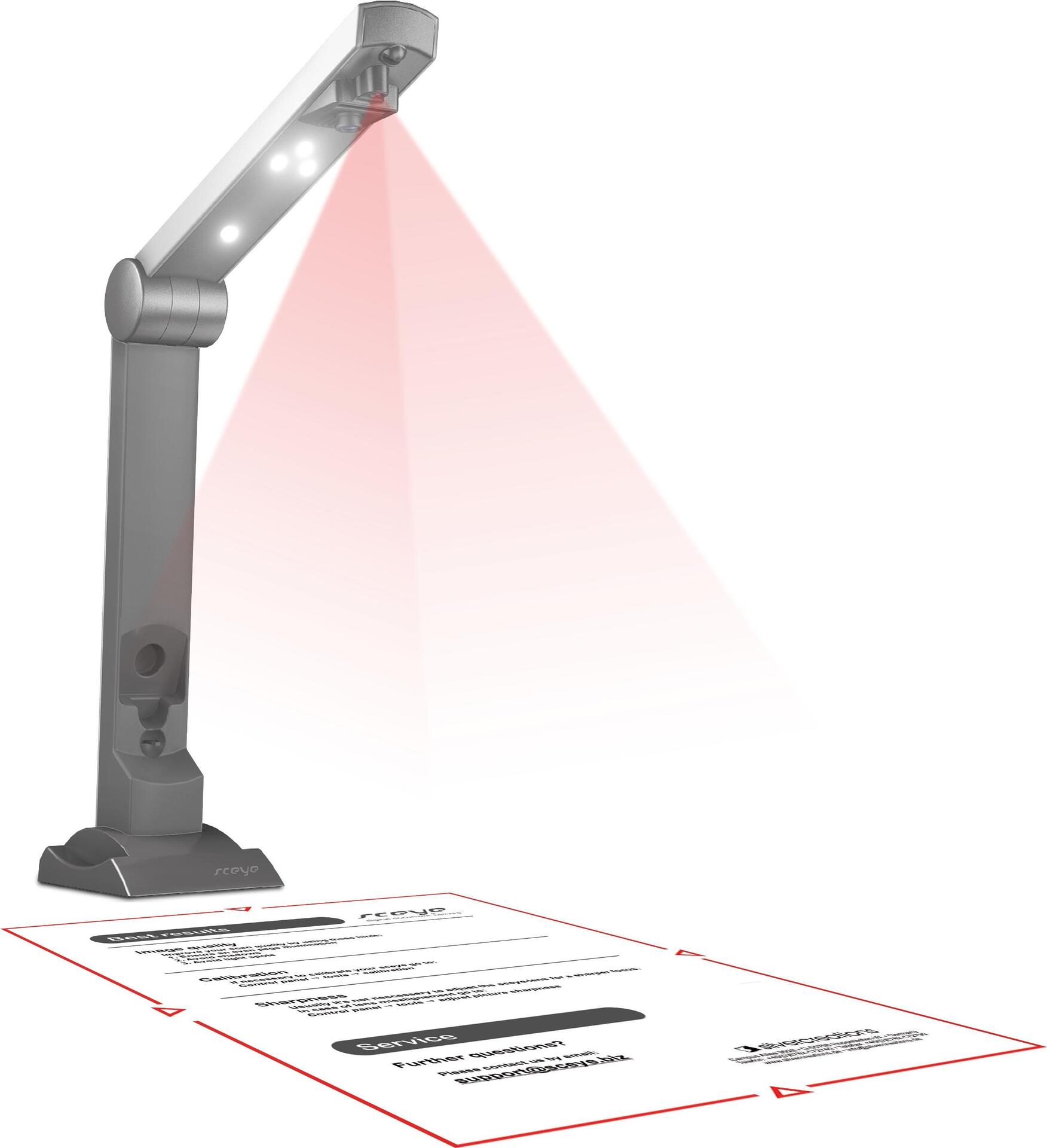 Kodak Alaris SceyeX A3 PRIMEflash Dokumentenkamera Grau - Silber CMOS USB 2.0 (1042753)