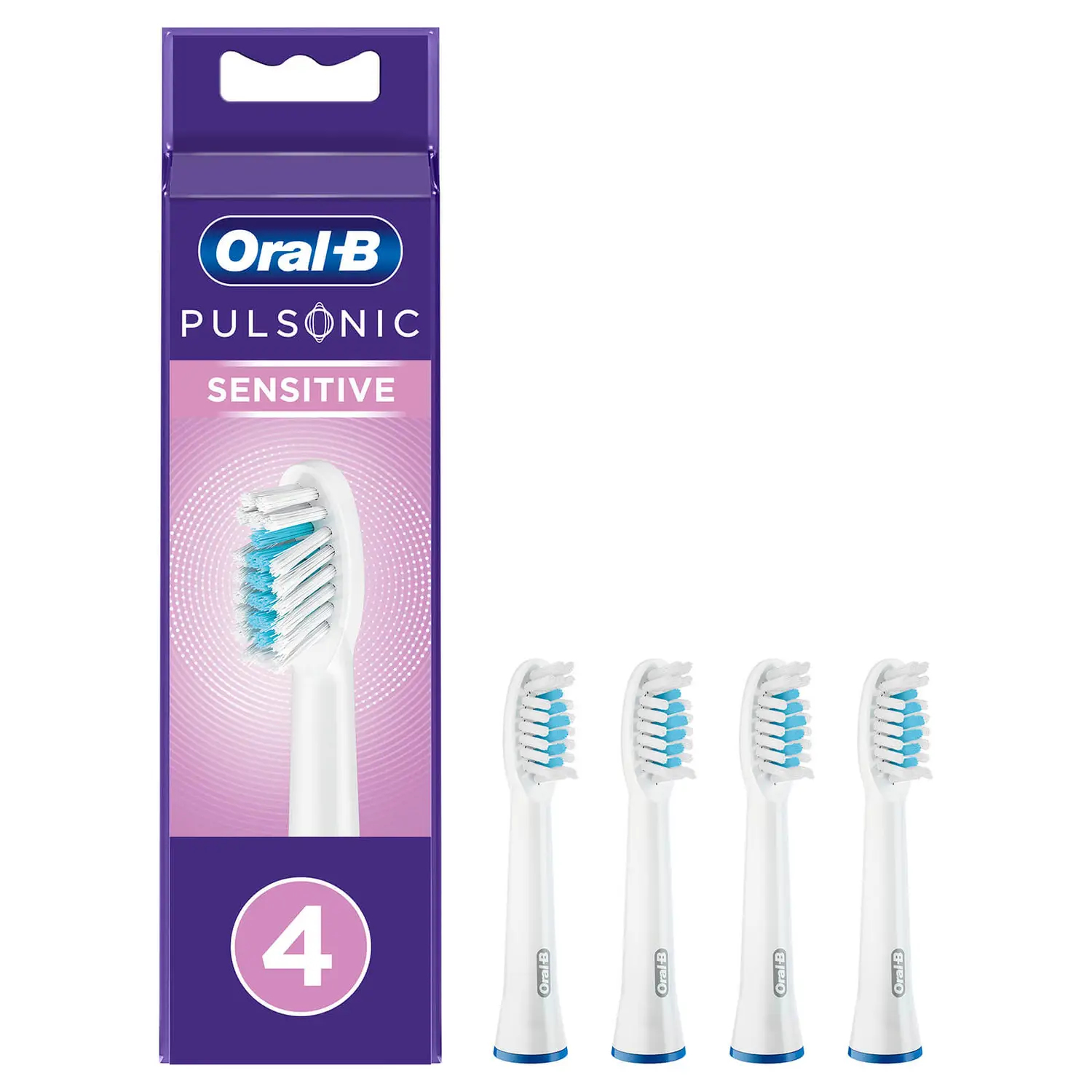 Oral-B Aufsteckbürsten Pulsonic Sensitive 4er (299158)