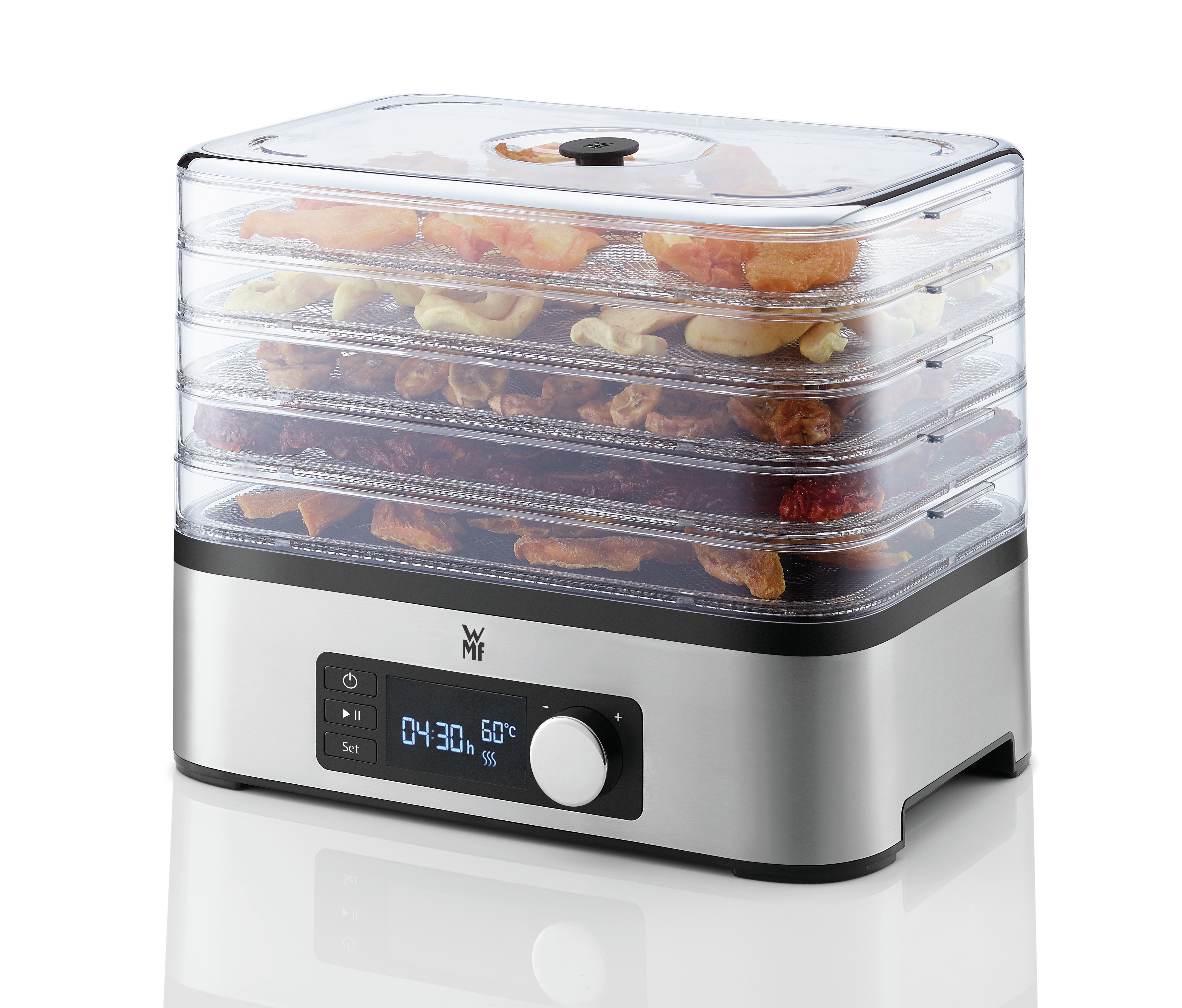 KÜCHENminis Dörrautomat Snack to go Dörrautomat cromargan matt