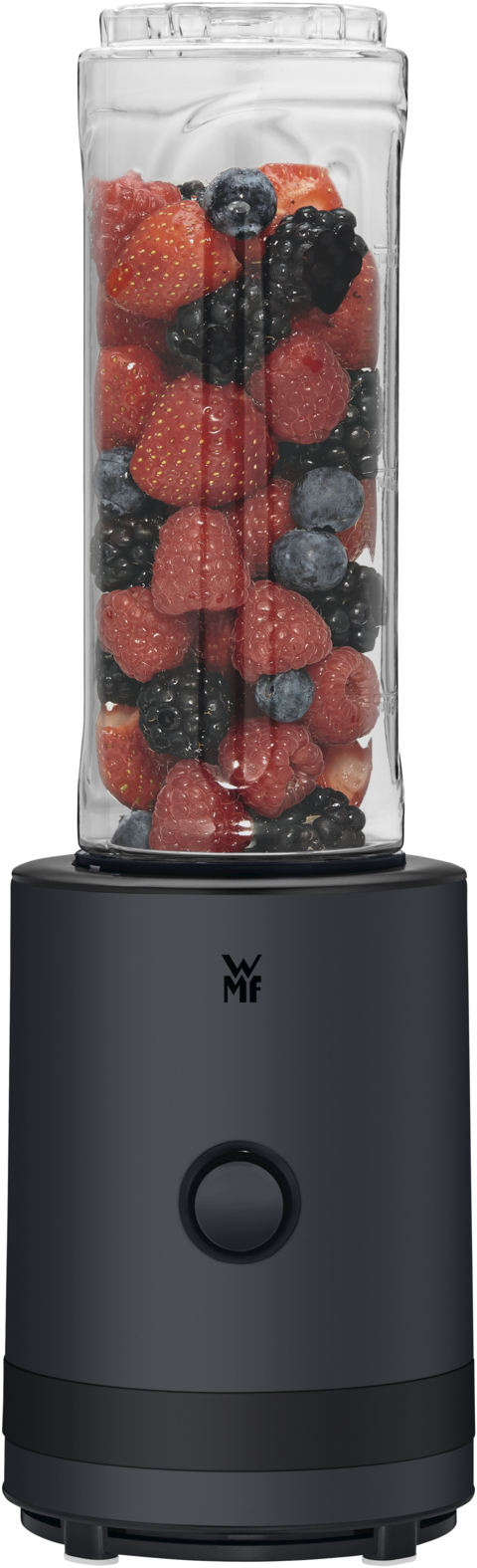 WMF KITCHENminis 04.1650.0071 Mixer 0,6 l Sport-Mixer 300 W Schwarz (3200002261)