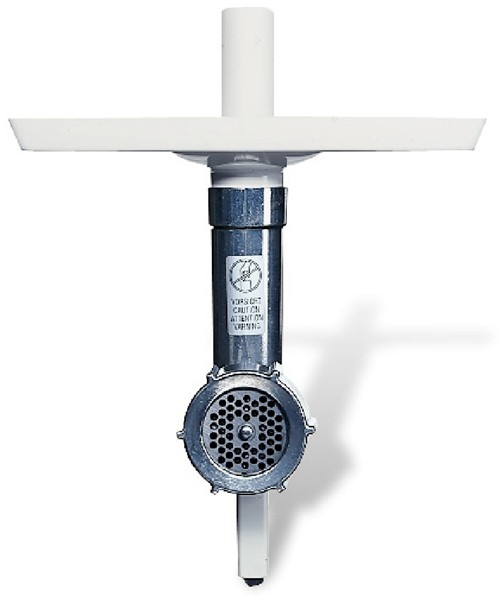 MUZ6FW4 Fleischwolf Küchenmaschinen-Zubehör metallic/weiß
