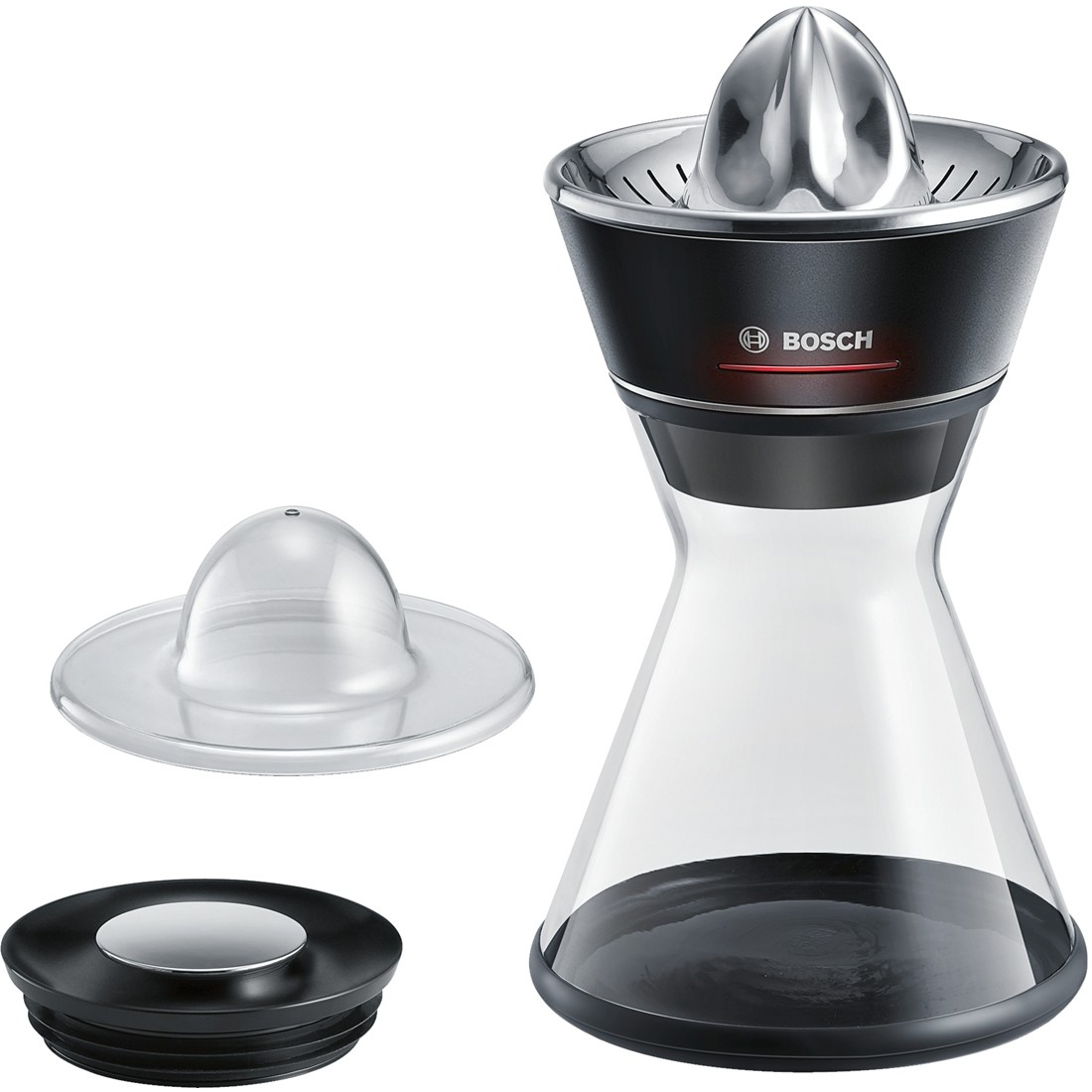 MCP72GMB Zitruspresse schwarz/edelstahl