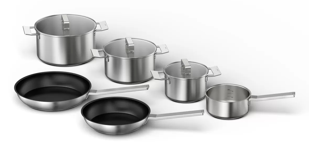 HZ9SE060 Kochgeschirr-Set edelstahl