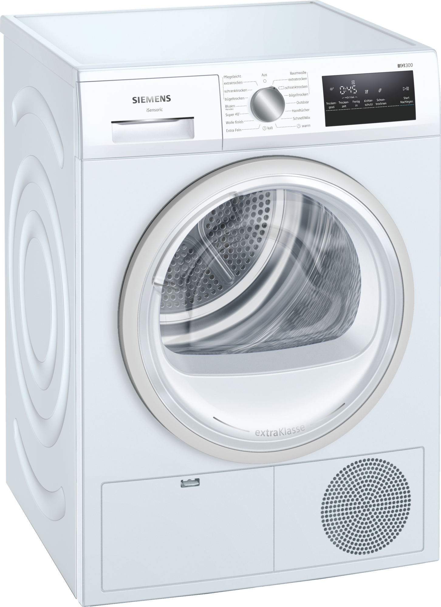 WT45HV93 Wärmepumpentrockner weiß