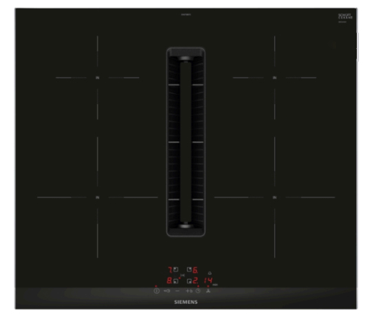 EH675BE15E Autark-Induktionsfeld mit Dunstabzug edelstahl/Facette