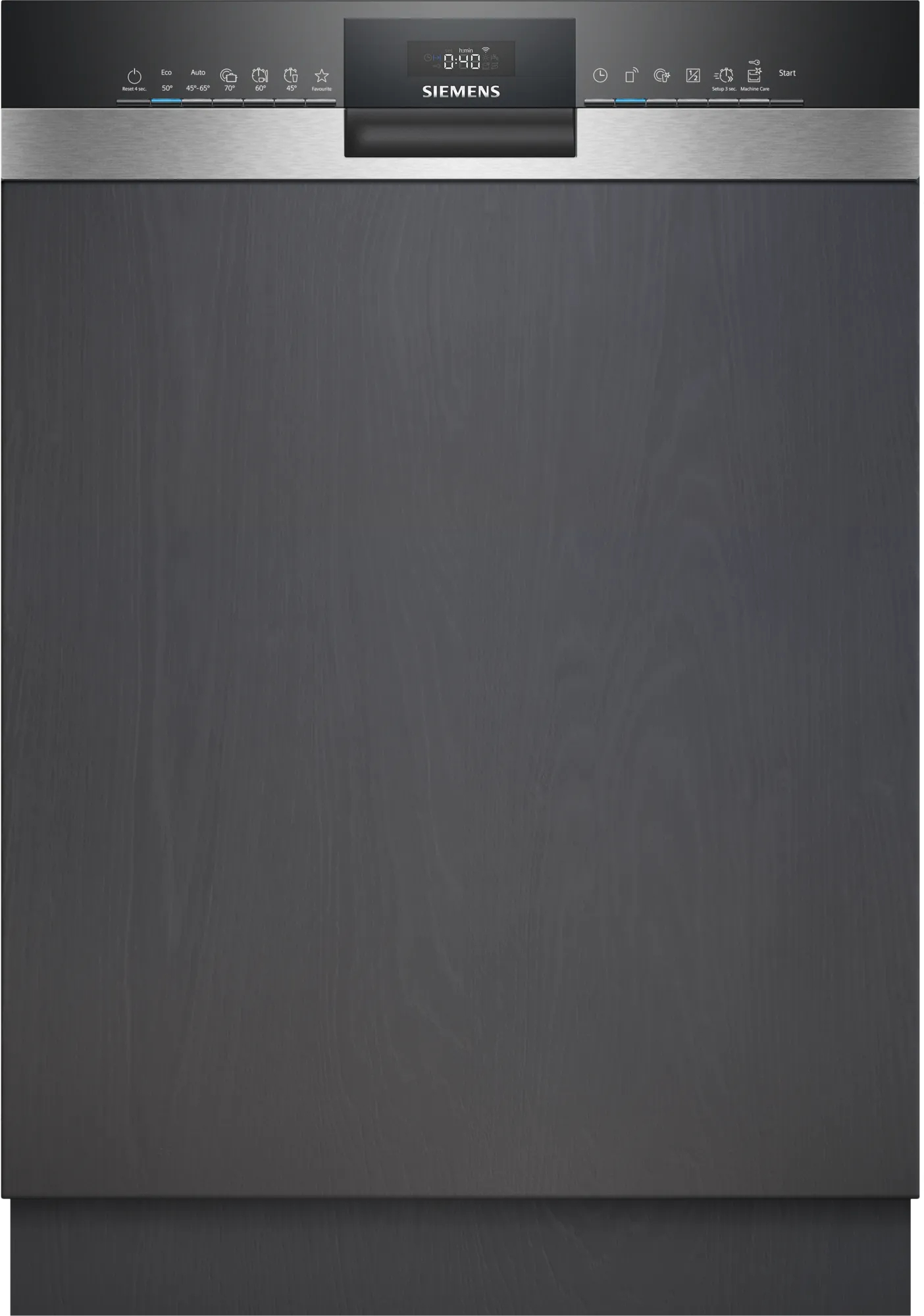 SN55YS00CE Teilintegrierter Einbau-Geschirrspüler 60 cm edelstahl