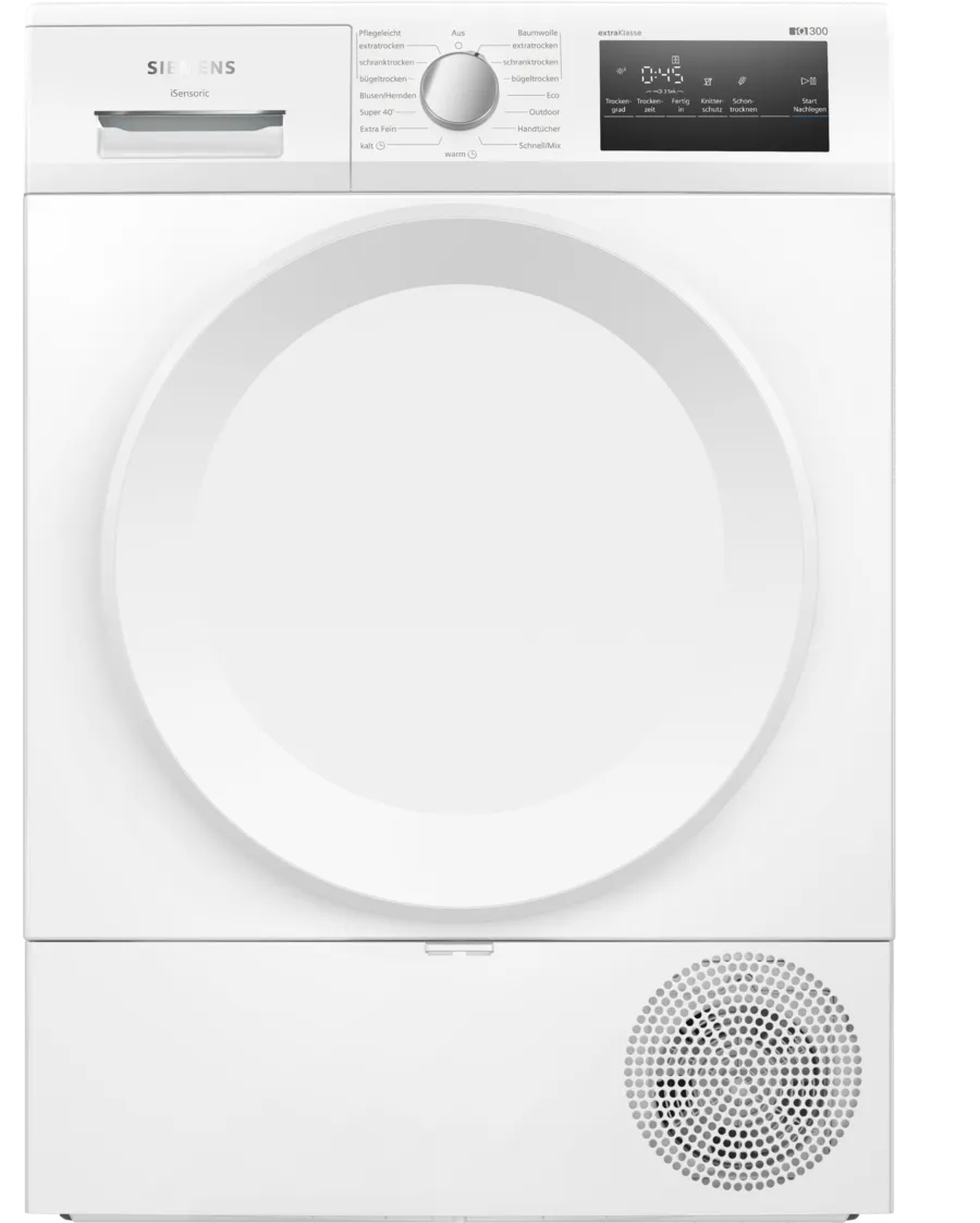 WT43HV94 Wärmepumpentrockner weiß