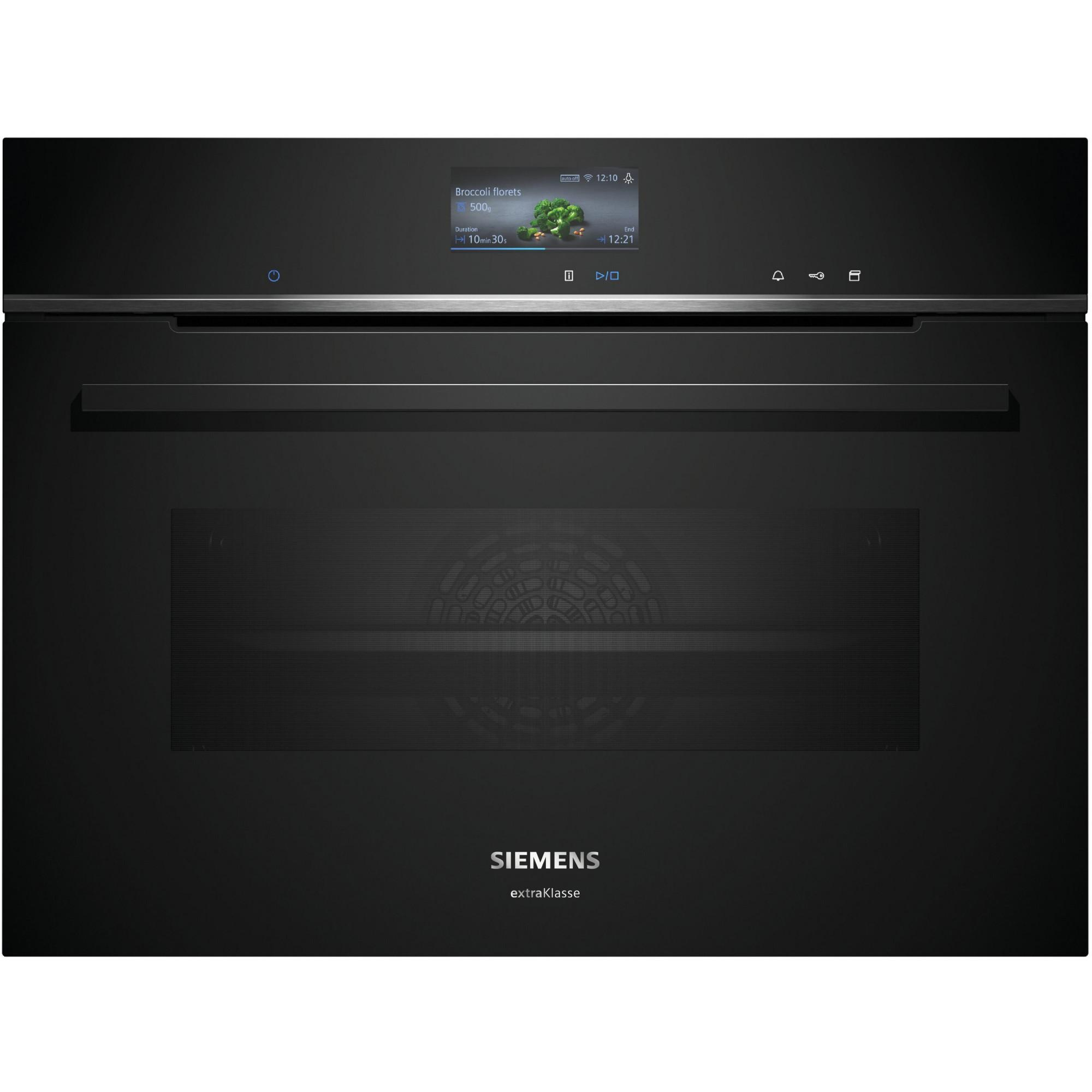 CS736GCB1F Elektro-Backofen mit Dampfgarer schwarz